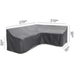 Aerocover Long Left Hand Lounge Set Cover