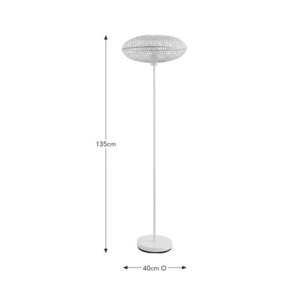Lise Bamboo Uplighter Floor Lamp 6 Lise Bamboo Uplighter Floor Lamp - Image 6