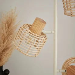 Emil Rattan 3 Light Adjustable Floor Lamp 8 Emil Rattan 3 Light Adjustable Floor Lamp -EGLO Shop 30894612 alt02