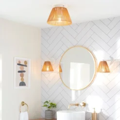 Kenia Rattan Outdoor Wall Light -EGLO Shop 30894889 alt09