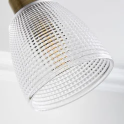 Kibworth Ribbed 4 Light Adjustable Semi Flush Spotlight Bar -EGLO Shop 30894891 alt03