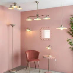 Maya Scallop Touch Dimmable Floor Lamp -EGLO Shop 30894898 alt09