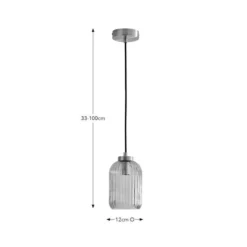 Riley Ribbed Adjustable Pendant Light 23 Riley Ribbed Adjustable Pendant Light -EGLO Shop 30894916 alt08