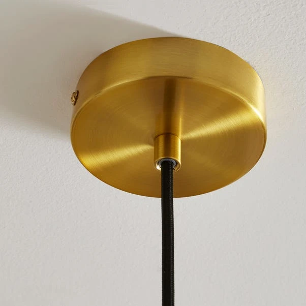 Riley Ribbed Adjustable Pendant Light 3 Riley Ribbed Adjustable Pendant Light - Image 3