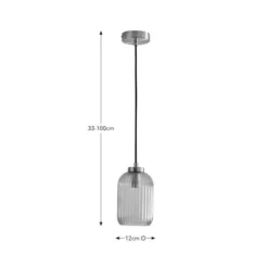 Riley Ribbed Adjustable Pendant Light 17 Riley Ribbed Adjustable Pendant Light -EGLO Shop 30894917 alt08