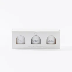 Set Of 3 Pear & Gardenia, Plum & Patchouli And Tuberose & Freesia Candles -EGLO Shop 30897753 alt03