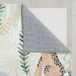 Jungle Friends Washable Faux Fur Rug -EGLO Shop 30897899 alt02