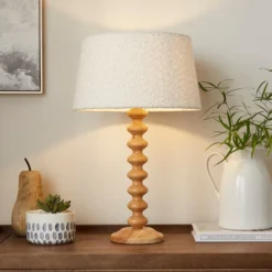 Churchgate Woodhouse Boucle Lamp Shade -EGLO Shop 30898483 alt03