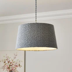 Churchgate Woodhouse Boucle Lamp Shade -EGLO Shop 30898484