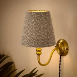 Churchgate Woodhouse Boucle Lamp Shade -EGLO Shop 30898485 alt01
