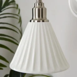 Lilbourne Ribbed Ceramic Wall Light -EGLO Shop 30898549 alt02