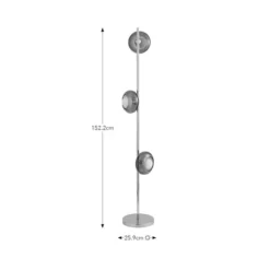 Elements Bennett 3 Light Floor Lamp -EGLO Shop 30898639 alt08