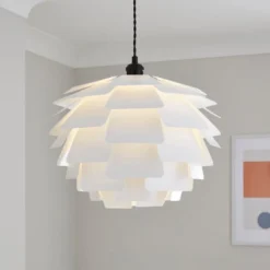 Elements Kerr Easy Fit Pendant Shade -EGLO Shop 30898654