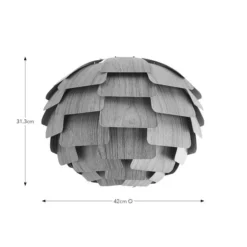 Elements Kerr Easy Fit Pendant Shade -EGLO Shop 30898655 alt08