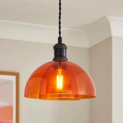 Elements Munro Easy Fit Pendant Shade -EGLO Shop 30898661