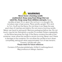 Churchgate Vanilla And Sandalwood Crackle Candle -EGLO Shop 30899675 alt09