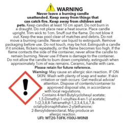 Churchgate Oud And Bergamot Multi Wick Candle -EGLO Shop 30899679 alt09