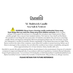 Sea Salt And Vetiver Multi Wick Candle -EGLO Shop 30899694 alt09