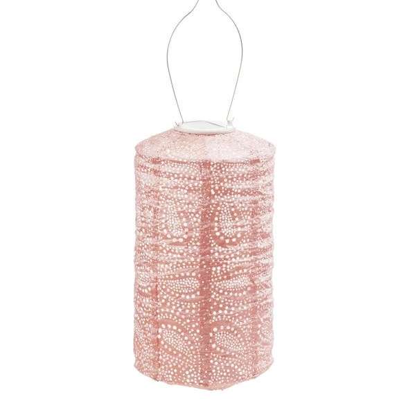 Fallen Fruits Cylinder Paisley Solar Lantern 1 Fallen Fruits Cylinder Paisley Solar Lantern