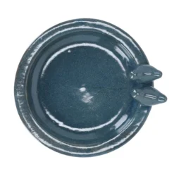 Fallen Fruits Bird Bath Petrol Blue Ceramic Round -EGLO Shop 30900058 alt02