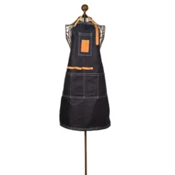 Fallen Fruits Denim Garden Apron