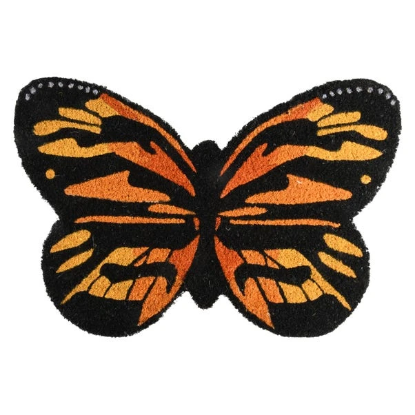 Fallen Fruits Butterfly Coir Doormat 1 Fallen Fruits Butterfly Coir Doormat