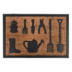 Fallen Fruits Garden Tools Coir And Rubber Doormat