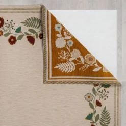 Camellia Floral Border Rug -EGLO Shop 30900276 alt02