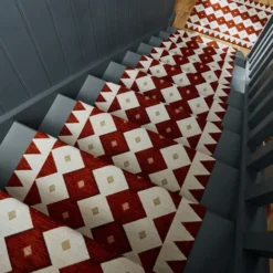 Byron Tile Stair Runner 35 Byron Tile Stair Runner -EGLO Shop 30900294 alt05