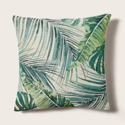 Palm Leaf Jacquard Cushion 8 Palm Leaf Jacquard Cushion -EGLO Shop 30901024 alt02