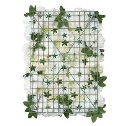 Set Of 2 Artificial Premium Mixed Flower Wall Panels -EGLO Shop 30901248 alt03