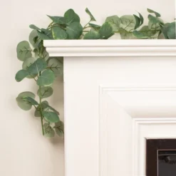 Set Of 2 Artificial Eucalyptus Garlands