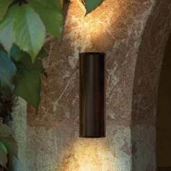 EGLO RIGA Antique Brown Outdoor Wall Light