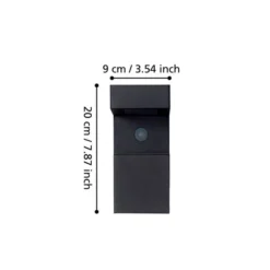 EGLO Baracconi PIR Solar Outdoor Wall Light -EGLO Shop 30906907 alt04