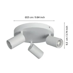 EGLO Telimbela-Z 3 Light Adjustable Semi Flush Spotlight 7 EGLO Telimbela-Z 3 Light Adjustable Semi Flush Spotlight -EGLO Shop 30906991 alt03