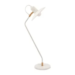 Camden Matt White Metal Angle Arm Task Table Lamp 10 Camden Matt White Metal Angle Arm Task Table Lamp -EGLO Shop 30909407 alt03