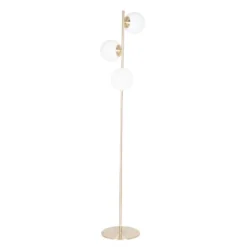 Asterope White Orb And Gold Metal Floor Lamp -EGLO Shop 30909424 alt02