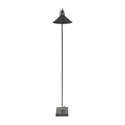 Canton Matt Black And Brass Metal Cone Floor Lamp 8 Canton Matt Black And Brass Metal Cone Floor Lamp -EGLO Shop 30909432 alt02