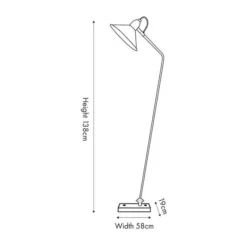 Canton Matt Black And Brass Metal Cone Floor Lamp 11 Canton Matt Black And Brass Metal Cone Floor Lamp -EGLO Shop 30909432 alt05