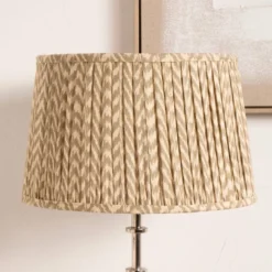 Vienna Chevron Mushroom Pleat Lamp Shade -EGLO Shop 30909481
