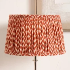 Vienna Chevron Mushroom Pleat Lamp Shade -EGLO Shop 30909490