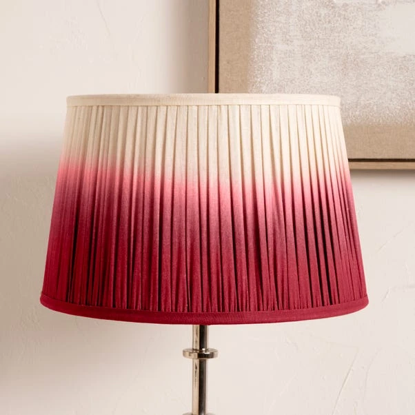 Scallop Ombre Soft Pleated Tapered Lamp Shade 11 Scallop Ombre Soft Pleated Tapered Lamp Shade - Image 11