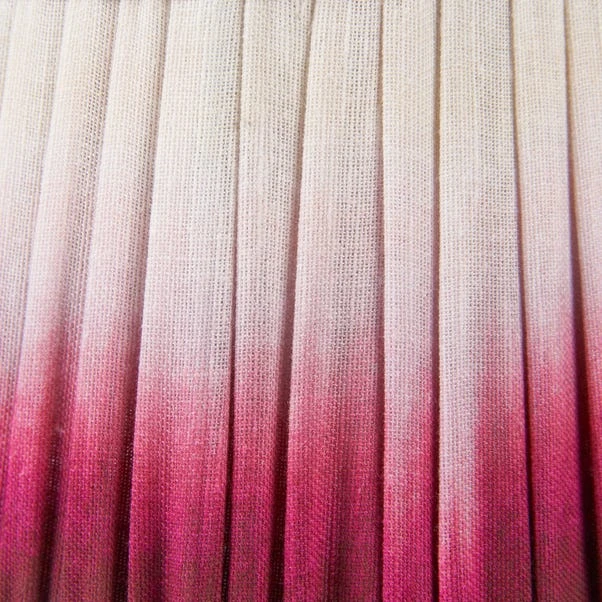 Scallop Ombre Soft Pleated Tapered Lamp Shade 15 Scallop Ombre Soft Pleated Tapered Lamp Shade - Image 15