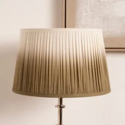 Scallop Ombre Soft Pleated Tapered Lamp Shade 25 Scallop Ombre Soft Pleated Tapered Lamp Shade -EGLO Shop 30909516