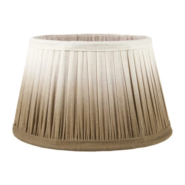 Scallop Ombre Soft Pleated Tapered Lamp Shade 7 Scallop Ombre Soft Pleated Tapered Lamp Shade - Image 7