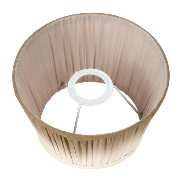 Scallop Ombre Soft Pleated Tapered Lamp Shade 8 Scallop Ombre Soft Pleated Tapered Lamp Shade - Image 8
