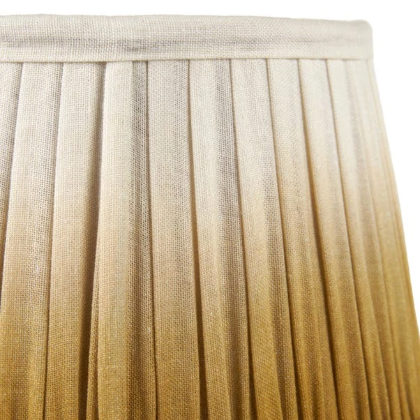 Scallop Ombre Soft Pleated Tapered Lamp Shade 4 Scallop Ombre Soft Pleated Tapered Lamp Shade - Image 4
