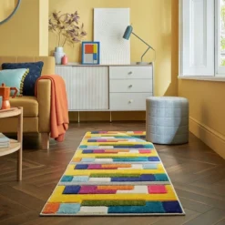 Mambo Patchwork Stripe Runner -EGLO Shop 30911280