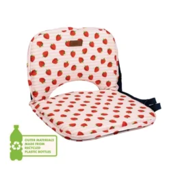Strawberries & Cream 5 Position Fold Flat Picnic Chair With Carry Handle 9 Strawberries & Cream 5 Position Fold Flat Picnic Chair With Carry Handle -EGLO Shop 30911480 alt02