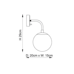 Vogue Newton Wall Light 14 Vogue Newton Wall Light -EGLO Shop 30912764 alt08